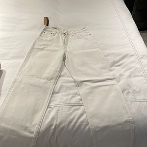 Ksubi Womens playback white jeans. Size:26